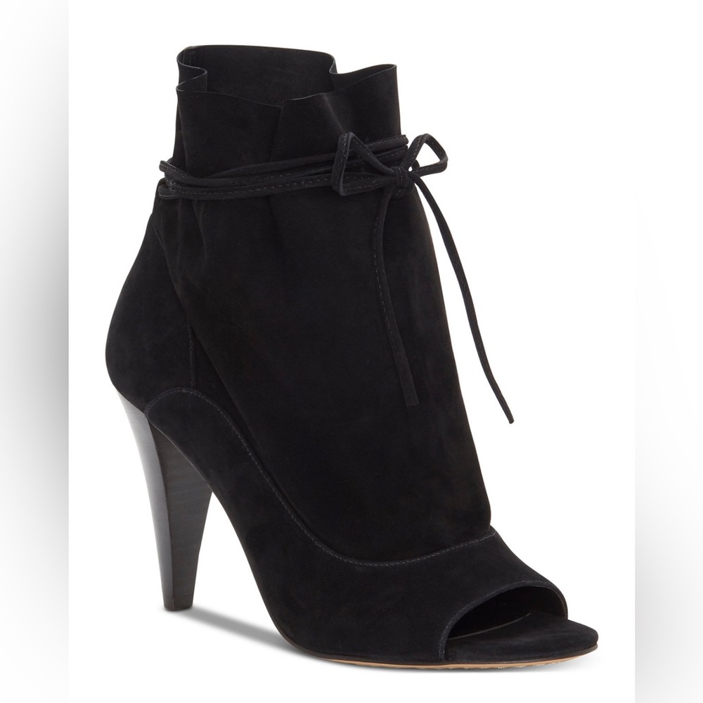 Vince Camuto Avera Black Suede Booties